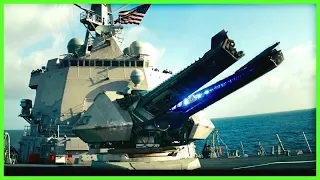 U.S. NAVY Electromagnetc RAILGUN Mach 7 Fire Tests | 2008-2017