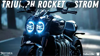 2024 Triumph Rocket 3 Storm R & GT: New Muscle, Dark Style, Monstrous Power | The Engine is 2,458cc?