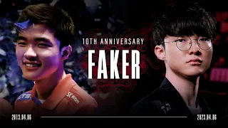 It is an honor to be with you [Faker 10th Anniversary]