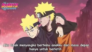 Boruto Bertemu Naruto Melawan Kaguya Otsutsuki Di Masa Lalu - Boruto Melakukan Time Travel