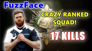 FuzzFace, Shrimzy & Aitzy - 17 KILLS -  CRAZY SQUAD! - PUBG RANKED