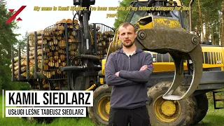 Opinie #13 | Tadeusz Siedlarz | Ponsse Elk i John Deere 1270D | Xgielda.pl