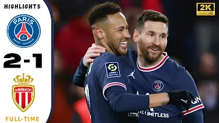 PSG vs Monaco 2-1 Highlights & All Goals 2023