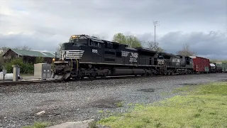 NS 171 Heads Westbound At CP 190 Enon Ohio