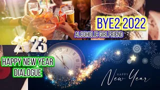 Byebye & New Year Couple Dialogue Manipuri || Alex soro & Prawina