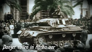 Panzer rollen in Afrika vor / 전차는 아프리카에서 전진한다