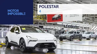 Polestar 4 production starts; first customer deliveries expected before end of 2023 #polestar #volvo