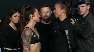 Norma Dumont vs. Germaine de Randamie - Face-Off - (UFC Fight Night: Allen vs. Curtis 2) - /r/WMMA