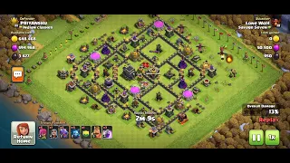 SAVAGE SEVEN ATTACK FAIL ON MY BASE😏😏