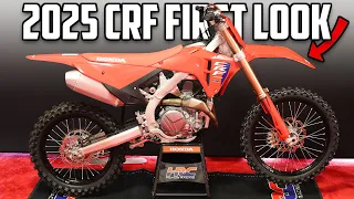 First Look - 2025 Honda CRF450R & CRF250R - Cycle News