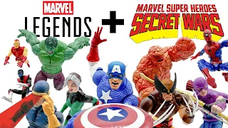 What If Marvel Legends existed in 1984???  Secret Wars Hero figures!!!