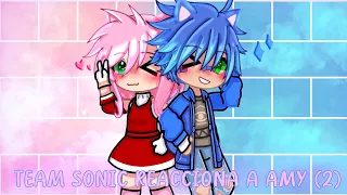 TEAM SONIC🦔💙 react to AMY🦔💕 as 🌸SAKURA HARUNO🌸 // P2/? // 💙Sonamy💕 // ⚠️Leer descripción⚠️