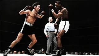 Willie Pep vs. Sandy Saddler 3 (8.9.1950) Rework Fight Highlights Colorized