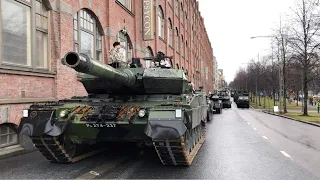 Finnish Defence Forces on Hämeenpuisto park of Tampere | Independence Day of Finland 6.12.2019