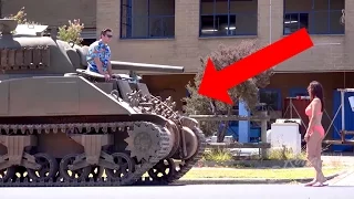 GOLD DIGGER PRANK (TANK EDITION)