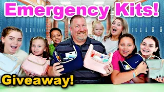 EMERGENCY KITS FOR TEEN GIRLS 2023-2024!  |  BACK TO SCHOOL!  |  PERIOD KIT!