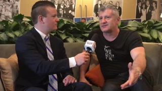 Croatia's Davor Šuker and Ante Čačić talk about Croatia vs. Mexico in Los Angeles