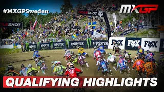 Qualifying Highlights | MXGP of Sweden 2022 #MXGP #Motocross