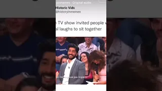 A French TV show invited people with unusual laughs to sit together 😂