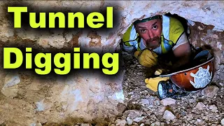 DIGGING A SECRET TUNNEL UNDERGROUND