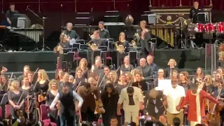 Bahubali team got standing ovation huge applause at RoyalAlberthall,London