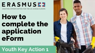 2017 Call Webinar: Youth Key Action 1 - Completing the application eForm