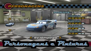 Cars PS2 #25 - Personagens e Pinturas
