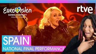 Nebulossa - Zorra | Spain | National Final Performance | Eurovision 2024/ Reaction video