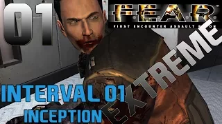 FEAR PC Walkthrough on Extreme Interval 01 - Inception Part1 HD1080p