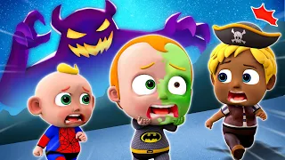 Five Little Monster | Zombie Is Coming Song | Funny Kids Song & More Nursery Rhymes | Songs for KIDS