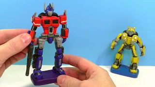 Making TRANSFORMER OPTIMUS PRIME with Clay