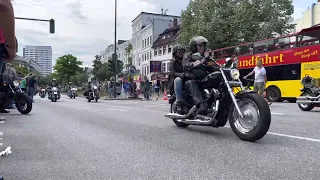 Harley Days  Parade Hamburg Reperbahn 26.06.2022