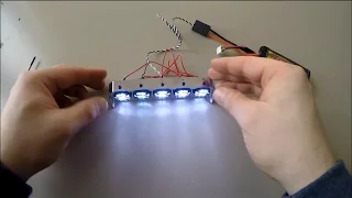 Traxxas X-MAXX LED Light Roof Canister Project