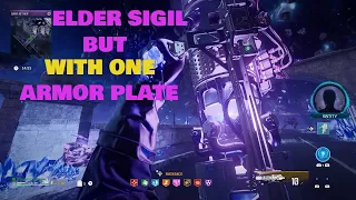 SOLO (ONE PLATE) ELDER SIGIL CHALLENGE - FIRST IN THE WORLD