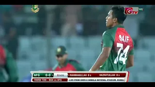 Mohammad Saifuddin▪️Bangladesh▪️unbelievable▪️bowling