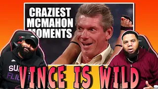 INTHECLUTCH REACTS TOP 10 OUTRAGEOUS VINCE MCMAHON MOMENTS