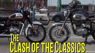 ROYAL ENFIELD, OLD Classic 500-V-NEW Classic 350 Comparison The clash of the CLASSICS!