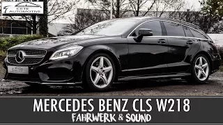 MERCEDES BENZ CLS W218 ACTIVE SOUND & AIRMATIC LOWERING | Sound Booster - Cete Automotive