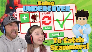 We Go Undercover to Catch Scammers in Roblox Adopt Me!!