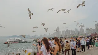 The World's Largest Square, Dalian Xinghai Square, Liaoning, China