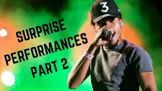 Rappers Make Surprise Performances Compilation Part 2 (Chance, Kanye, Jay-Z & MORE)