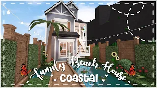 Coastal Family Summer Beach house Speedbuild and Tour - iTapixca Builds