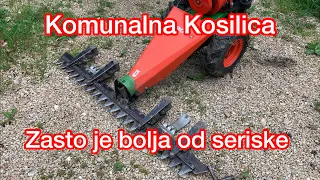 Agria komunalna kosilica! Prednosti komunalne kosilice u odnosu na serisku?!