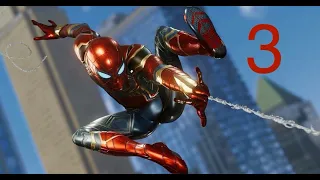 Spider-Man Remastered ИГРОФИЛЬМ часть 3 (Костюм Железного Паука) DLC Серебряный луч