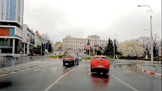 Driving in Sibiu Romania