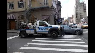 NYPD tow truck FORD F- 550 light no siren