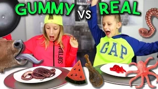 GUMMY vs REAL 2