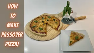 How to Make Passover Pizza!