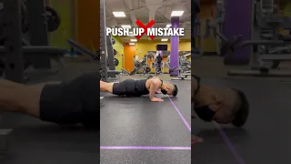 ❌ Push-up Mistake (PLEASE STOP THIS!) #shorts