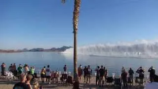 Lucas Oil Drag Boat Races Lake Havasu - What 250 MPH looks like in Thompson Bay